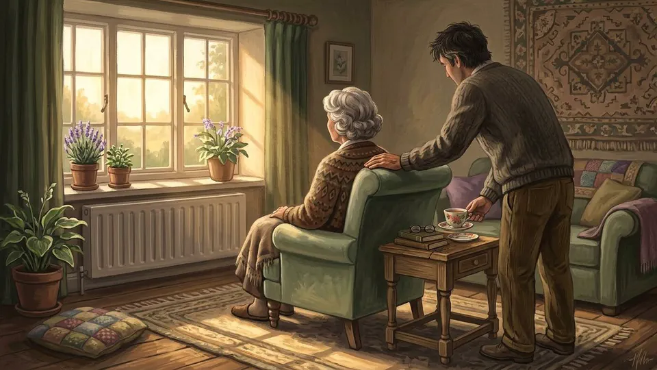 Illustration for The Amber Hour