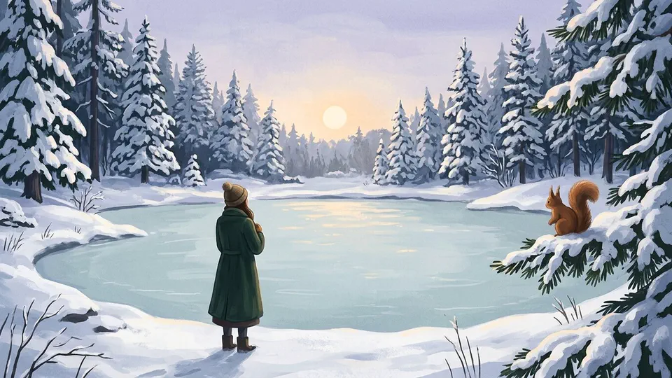Illustration for The Pond That Was Only Holding Its Breath