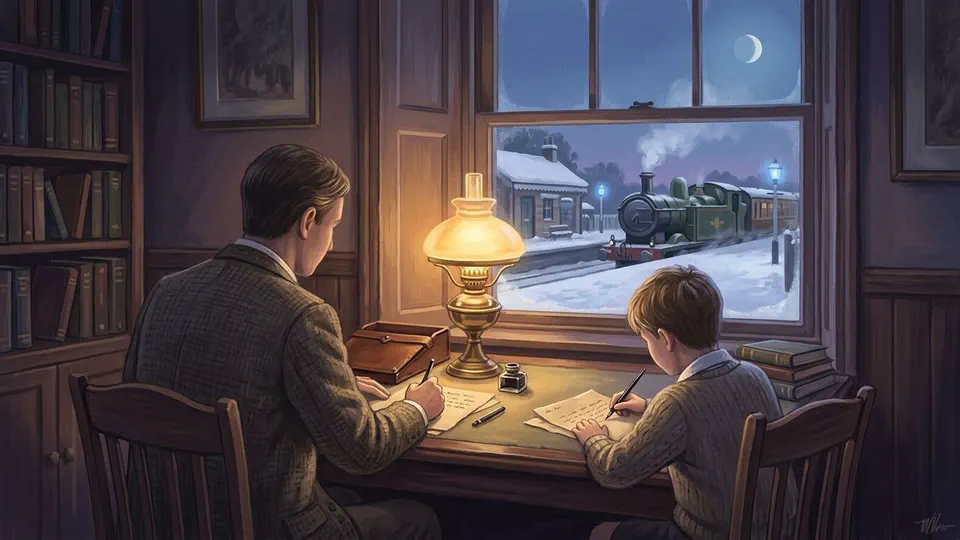 Illustration for The Tutor Above the Station
