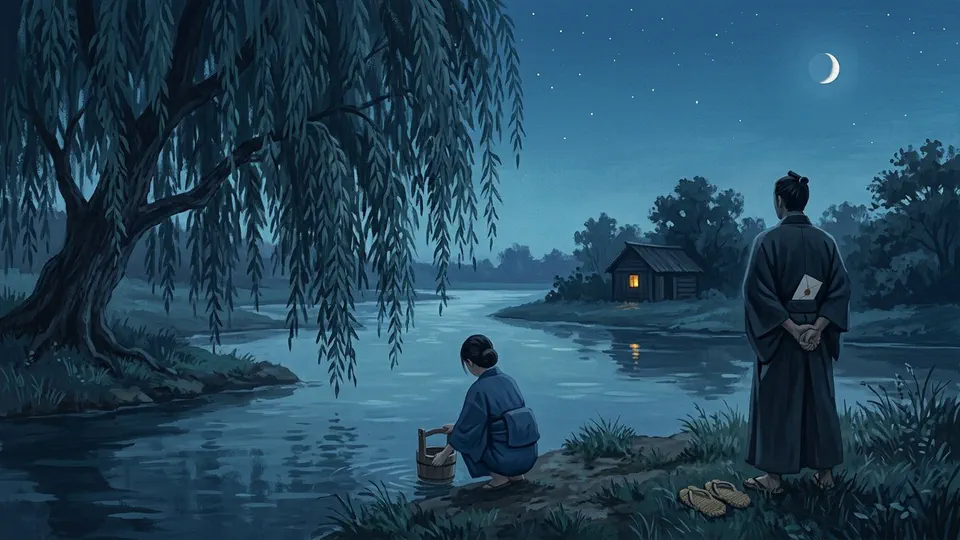 Illustration for The Willow That Learned to Bend